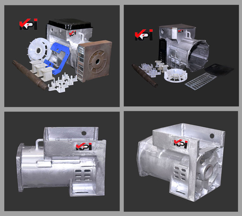 Aluminium Generator Body Die Casting Foundry